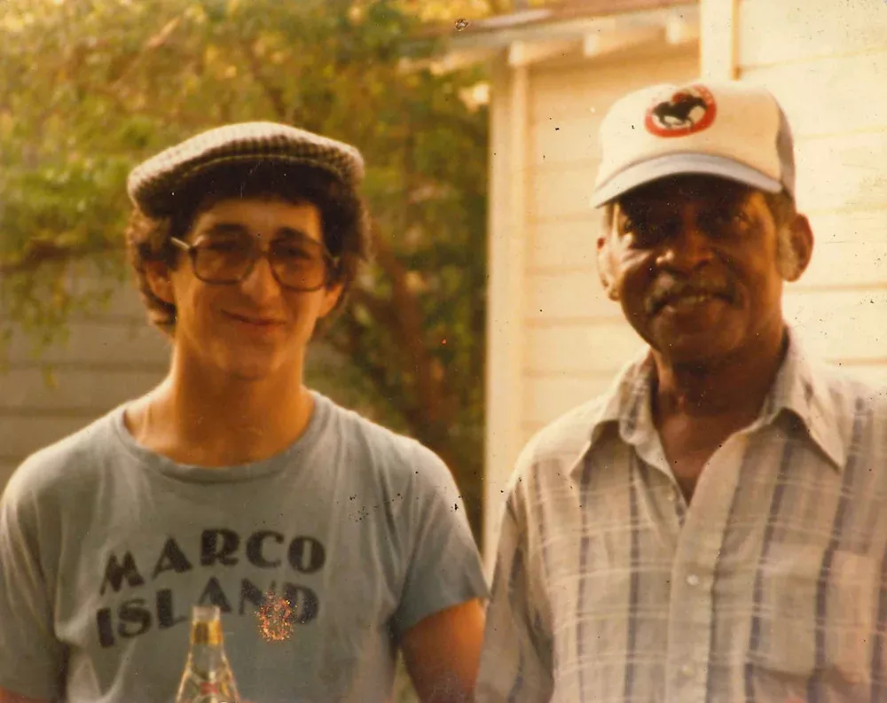 Steve Wertheimer (left) and C-Boy Parks (right) pictured outside